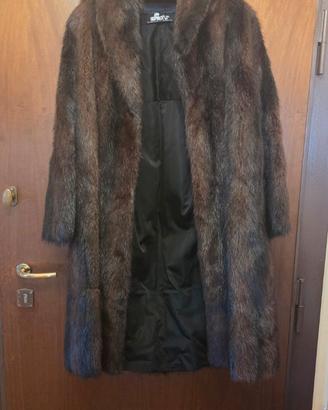 Cappotto Lungo in Visone Naturale – Sartoria Dafur