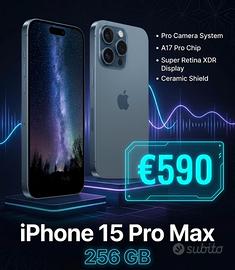 Iphone 15 pro max 256 Gb