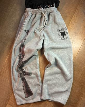 Pantaloni in tuta y2k Double Wasted