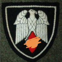 Raro Originale Scudetto tedesco HJ Hitlerjunged