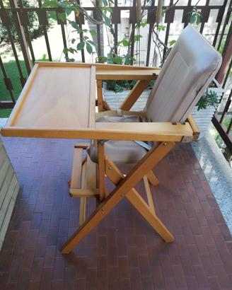 Seggiolone Foppapedretti anni 80 vintage