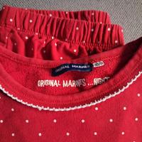 Original marines pigiama bambina