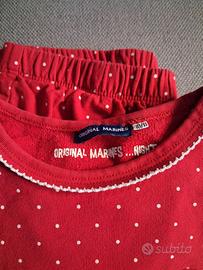 Original marines pigiama bambina
