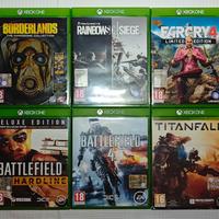 Lotto 9 Videogiochi Xbox One 