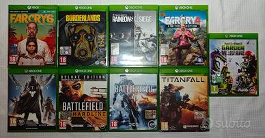 Lotto 9 Videogiochi Xbox One 