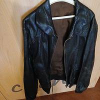 giubbotto in PELLE VINTAGE