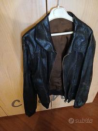 giubbotto in PELLE VINTAGE