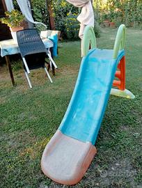 set casetta e scivolo in plastica 