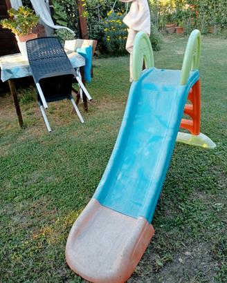 set casetta e scivolo in plastica 