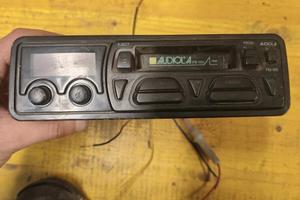 Autoradio Vintage Audiola AD-103 anni '90 1DIN rad