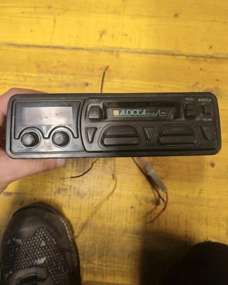 Autoradio Vintage Audiola AD-103 anni '90 1DIN rad