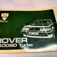 uso e manutenz.  ROVER 2400SD TURBO e Alfa 33 SW