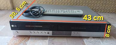 Videoregistratore Combo VHS / DVD Recorder LGRC185