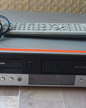 Videoregistratore Combo VHS / DVD Recorder LGRC185