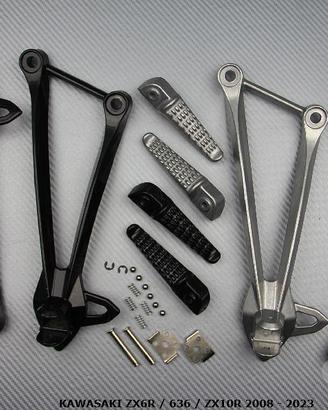 Supporto pedana Posteriore KAWASAKI ZX6R / ZX10R