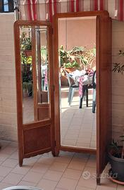 Specchiera da sarto a tre ante