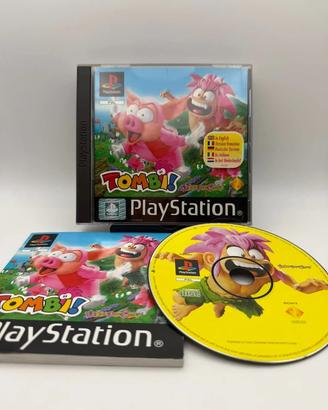 Tombi PS1 PAL completo con manuale