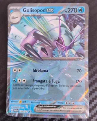 Carta Pokemon Golisopod ex 050/182 PAR Paradosso