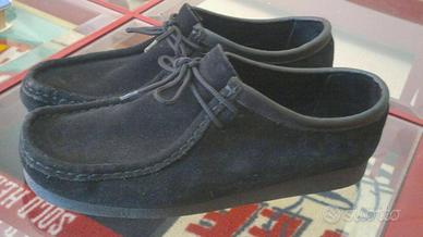 Scarpe da barca pelle camoscio uomo