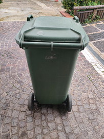 Pattumiera carrellata 120 litri