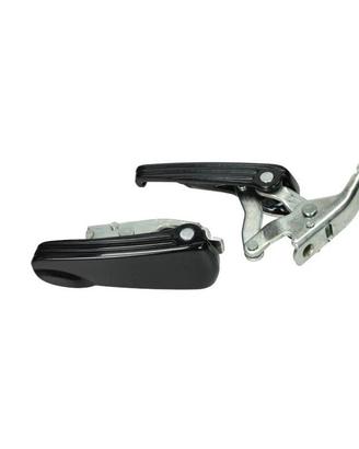 KIT POGGIAPIEDI PASSEGGERO NERO DX-SX VESPA GTS 12