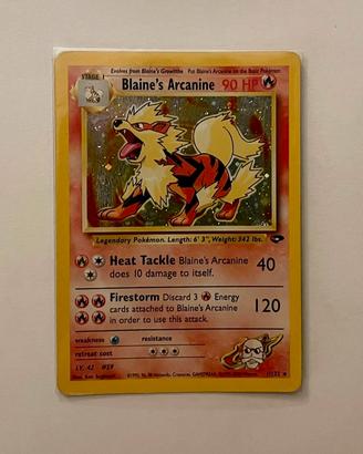 Carta Pokemon vintage (del ‘95)