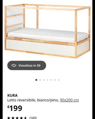letto kura ikea. - zona Infernetto 