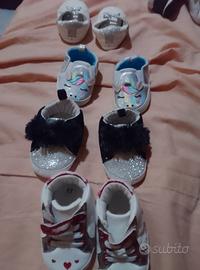 scarpe neonata 