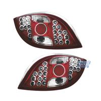 FANALI FORD KA 96-08 LED FONDO ROSSO