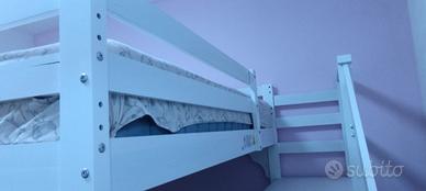 Letto a castello Bianco