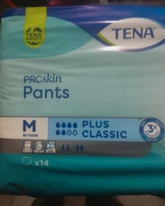 4 confezioni da 14 pants tena taglia M 