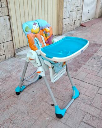 SEGGIOLONE PAPPA CHICCO POLLY EASY. FUORIGROTTA.