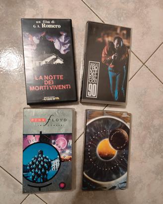 VHS originali VASCO +PINK FG LOYD