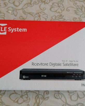 Decoder satellitare TELE System TS3.1F free to air