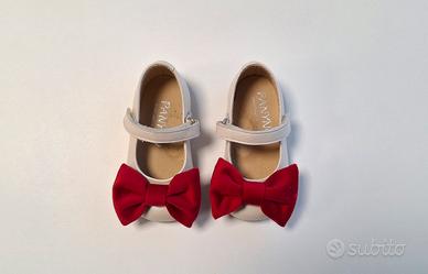 Ballerine n.19 Panyno da cerimonia con fiocco