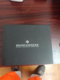 scatola Baume mercier per orologi nuova completa 