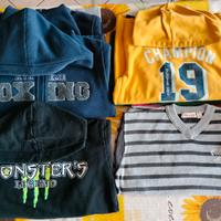 vestiti  bambino taglia 9/10 e 11/12 anni