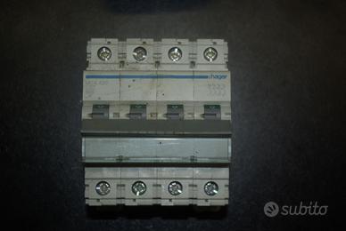 Hager MCA420 – Magnetotermico 4P 20A curva C – 6kA