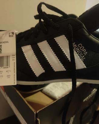 ADIDAS COPA MUNDIAL 42.2/3 SCARPINI NUOVI SCATOLA