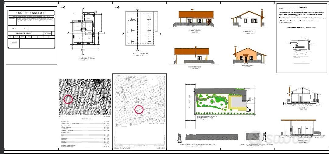 Terreno edificabile con progetto approvato - Vista 3