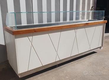 BANCO BANCONE FRIGO Con Motore Per BAR,GASTRONOMIA