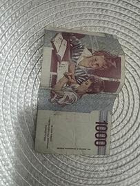 Banconota da 1000 lire Maria Montessori