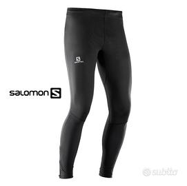Salomon Leggings Running Uomo Taglia M - NUOVI