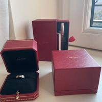 Anello Cartier Love in oro bianco