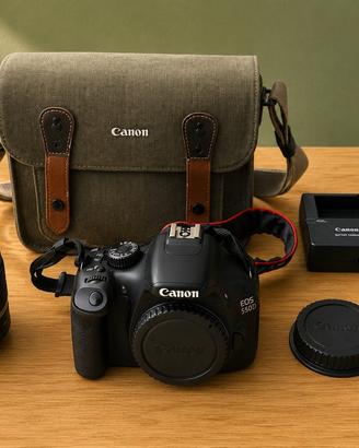 Canon EOS 550D + EF-S 18-55mm IS