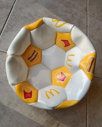 Pallone McDonald's con disegni cibo