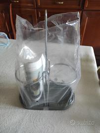 JUMBO PORTA BOTTIGLIE OLIO/ACETO CAPACITÀ 1 LT./CA