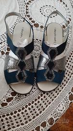 Sandali da donna eleganti in pelle vera