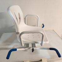 Sedia girevole per bagno anziani