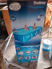 Piscina 4mx 2m, H 0,8 mt